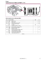 Предварительный просмотр 18 страницы Volvo 2011 S60 Wiring Diagram