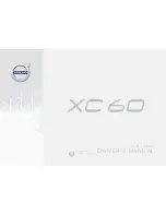 Предварительный просмотр 1 страницы Volvo 2016 XC60 Owner'S Manual