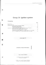 Preview for 3 page of Volvo 240 1975 Service Manual