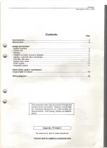 Предварительный просмотр 3 страницы Volvo 240 1989 Service Manual