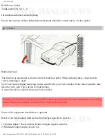 Предварительный просмотр 139 страницы Volvo 240 1993 Owner'S Manual