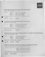 Preview for 1 page of Volvo 283283-0 Installation Instructions