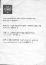 Preview for 1 page of Volvo 283469-5 Installation Instructions