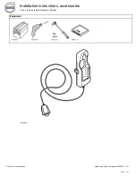 Preview for 2 page of Volvo 30660996 Installation Instructions Manual