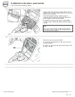 Preview for 12 page of Volvo 30660996 Installation Instructions Manual