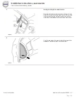 Предварительный просмотр 17 страницы Volvo 30660996 Installation Instructions Manual