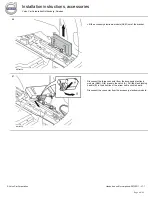 Предварительный просмотр 40 страницы Volvo 30660996 Installation Instructions Manual