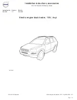 Volvo 30661683 Installation Instructions, Accessories preview