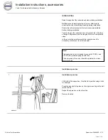 Preview for 5 page of Volvo 30664082 Installation Instructions Manual