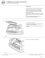 Предварительный просмотр 3 страницы Volvo 30664381 Installation Instructions Manual