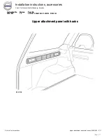 Предварительный просмотр 1 страницы Volvo 30721673 Installation Instructions, Accessories