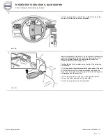 Предварительный просмотр 7 страницы Volvo 30739998 Installation Instructions Manual