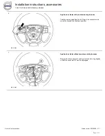 Предварительный просмотр 9 страницы Volvo 30739998 Installation Instructions Manual