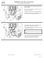 Предварительный просмотр 12 страницы Volvo 30752135 Installation Instructions Manual