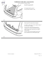 Предварительный просмотр 19 страницы Volvo 30752135 Installation Instructions Manual