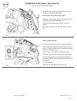 Предварительный просмотр 21 страницы Volvo 30752135 Installation Instructions Manual