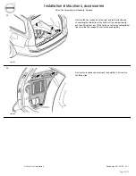 Предварительный просмотр 22 страницы Volvo 30752135 Installation Instructions Manual