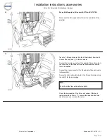 Предварительный просмотр 29 страницы Volvo 30752135 Installation Instructions Manual