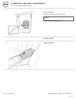 Предварительный просмотр 8 страницы Volvo 30756129 Installation Instructions Manual