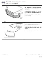 Preview for 9 page of Volvo 30756864 Installation Instructions Manual