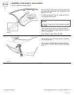 Preview for 10 page of Volvo 30756864 Installation Instructions Manual