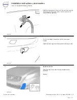 Preview for 11 page of Volvo 30756864 Installation Instructions Manual