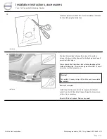 Preview for 12 page of Volvo 30756864 Installation Instructions Manual