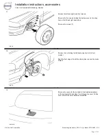 Preview for 13 page of Volvo 30756864 Installation Instructions Manual