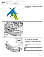 Preview for 14 page of Volvo 30756864 Installation Instructions Manual