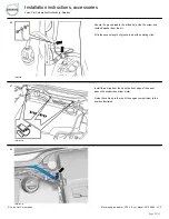 Preview for 22 page of Volvo 30756864 Installation Instructions Manual