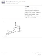 Preview for 4 page of Volvo 30756959 Installation Instructions Manual