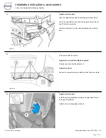 Preview for 16 page of Volvo 30758088 Installation Instructions Manual