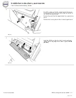 Preview for 5 page of Volvo 30758234 Installation Instructions, Accessories