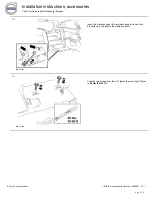 Preview for 9 page of Volvo 30758234 Installation Instructions, Accessories