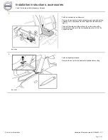 Предварительный просмотр 6 страницы Volvo 30775917 Installation Instructions Manual