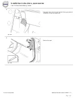 Предварительный просмотр 12 страницы Volvo 30775917 Installation Instructions Manual