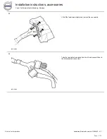 Предварительный просмотр 17 страницы Volvo 30775917 Installation Instructions Manual