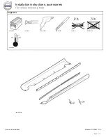 Предварительный просмотр 2 страницы Volvo 30784190 Installation Instructions Manual