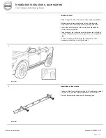 Preview for 4 page of Volvo 30784190 Installation Instructions Manual