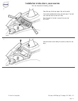 Предварительный просмотр 5 страницы Volvo 31201030 Installation Instructions Manual