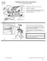 Предварительный просмотр 6 страницы Volvo 31201030 Installation Instructions Manual