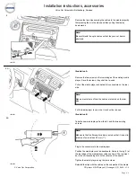 Предварительный просмотр 8 страницы Volvo 31201030 Installation Instructions Manual