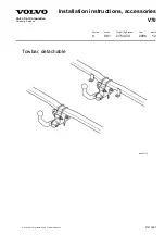 Preview for 1 page of Volvo 31213723 Installation Instructions Manual