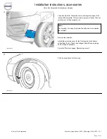 Preview for 10 page of Volvo 31260698 Installation Instructions Manual