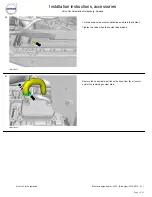 Предварительный просмотр 14 страницы Volvo 31260698 Installation Instructions Manual