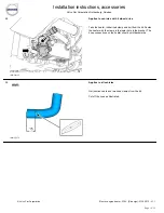 Предварительный просмотр 18 страницы Volvo 31260698 Installation Instructions Manual