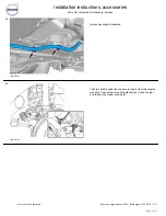 Предварительный просмотр 25 страницы Volvo 31260698 Installation Instructions Manual