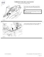 Предварительный просмотр 26 страницы Volvo 31260698 Installation Instructions Manual