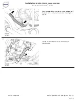 Предварительный просмотр 27 страницы Volvo 31260698 Installation Instructions Manual