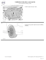 Preview for 33 page of Volvo 31260698 Installation Instructions Manual